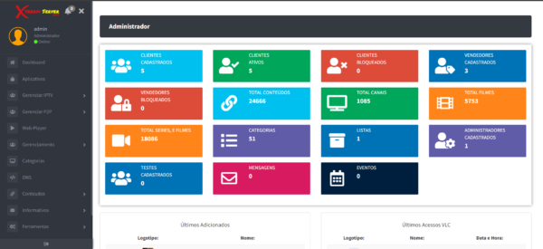 GERENCIADOR IPTV STREAM SERVER 6.1.1 - Image 2